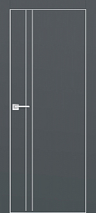 Товар Межкомнатная дверь P-20 AL  молдинг Графит