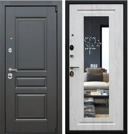 Фото Дверь Гермес NEW с зеркалом ELIT DIS002730